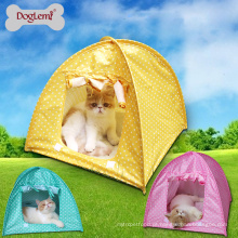 2017Hot venda pet tenda tenda cama cão fácil tenda cama de gato